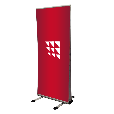 Roll-Up Outdoor | B 85 cm x H 200 cm | beidseitig bedruckt